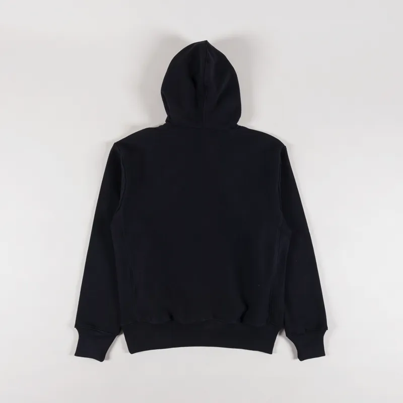 Service Works Script Logo Hoodie Black-1