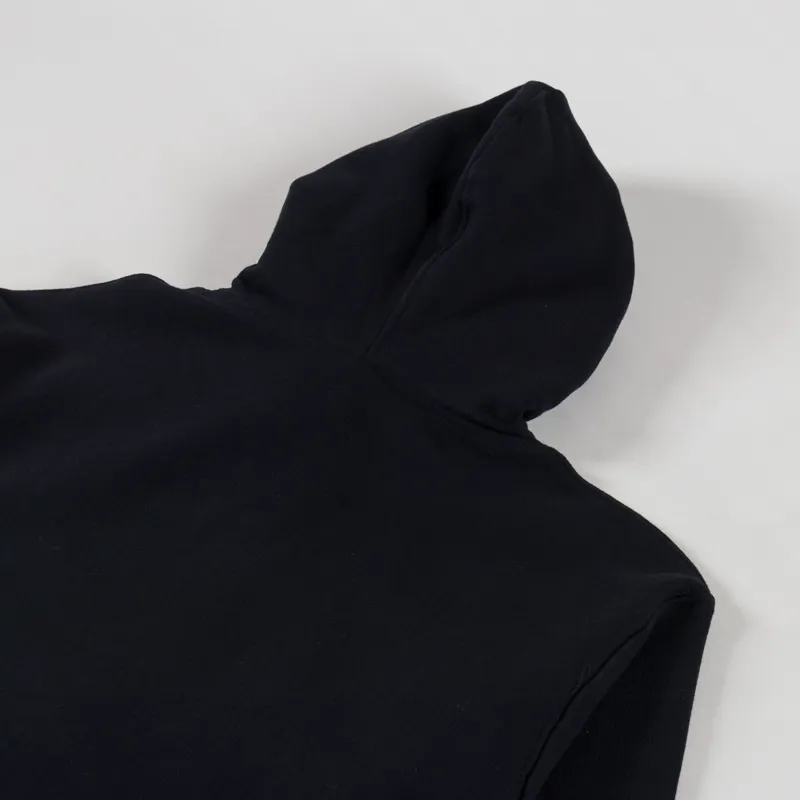Service Works Script Logo Hoodie Black-3