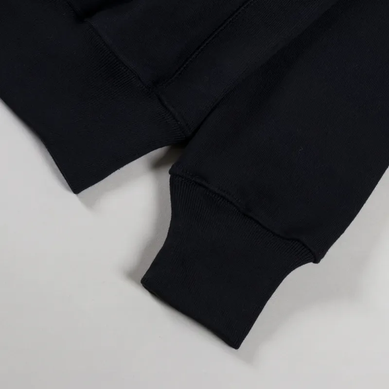 Service Works Script Logo Hoodie Black-7