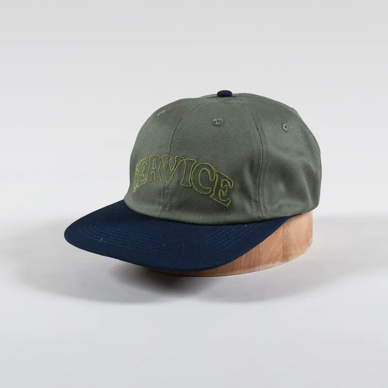Service Works Arch Logo Cap Olive Navy