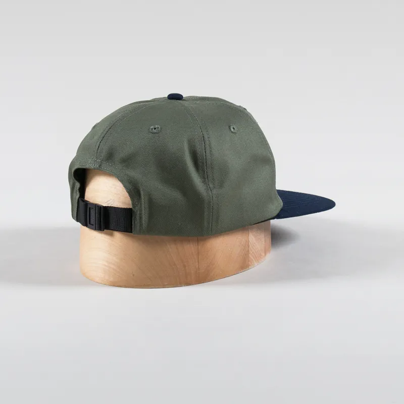 Service Works Arch Logo Cap Olive Navy-1