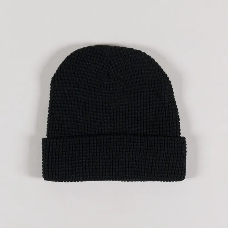 Service Works Waffle Logo Beanie Black-1