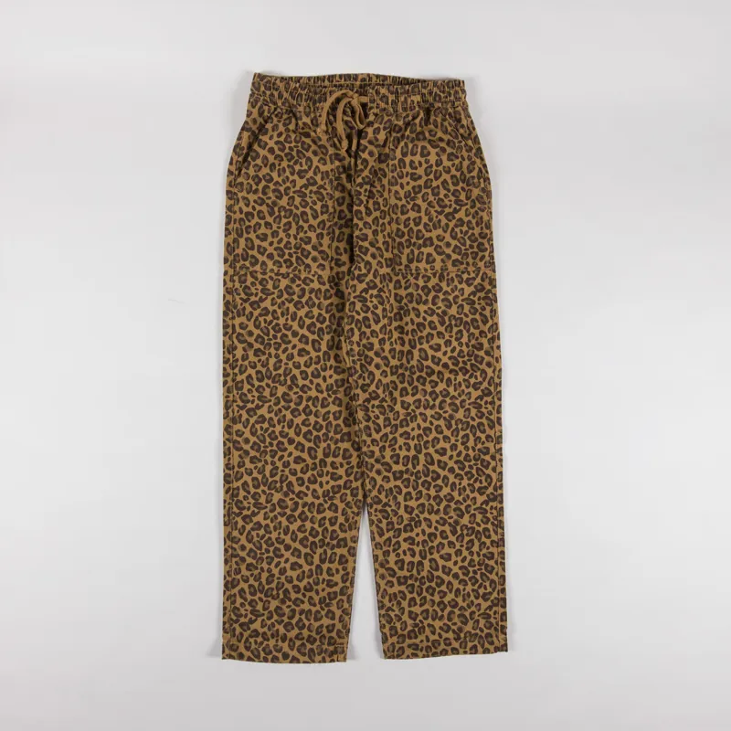 Service Works Leopard Chef Pants Brown-1