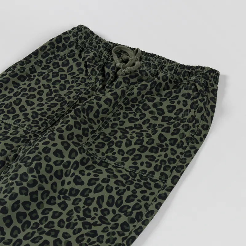 Service Works Leopard Chef Pants Green-4
