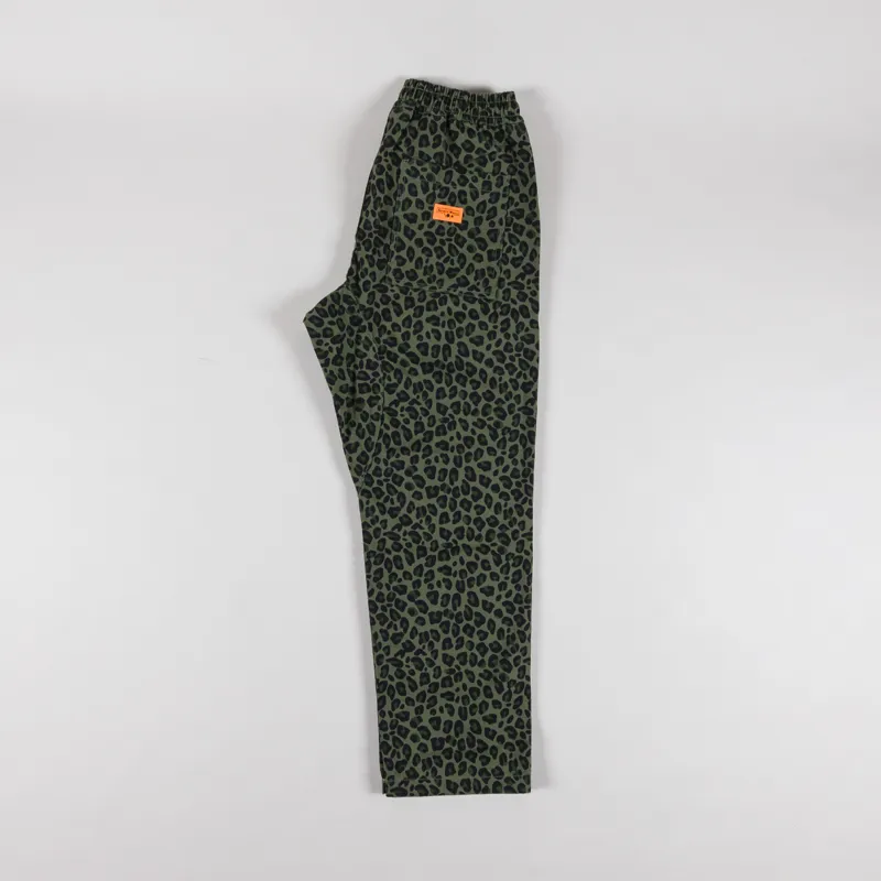 Service Works Leopard Chef Pants Green-2