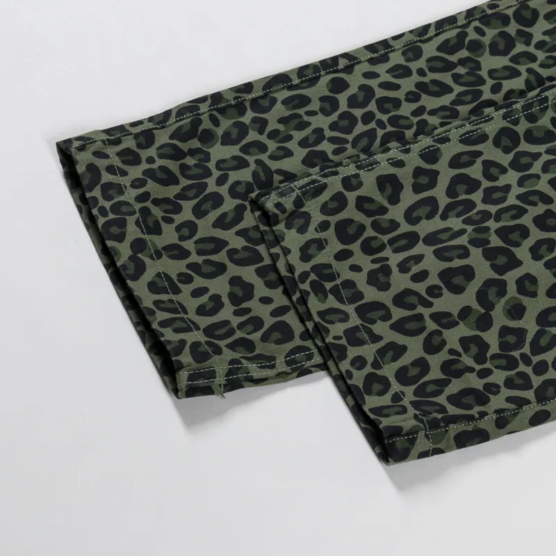 Service Works Leopard Chef Pants Green-6