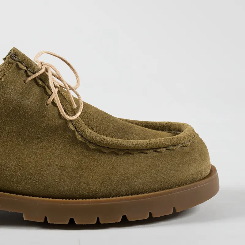 Kleman Mens Padror VV Suede Shoes Khaki Beige