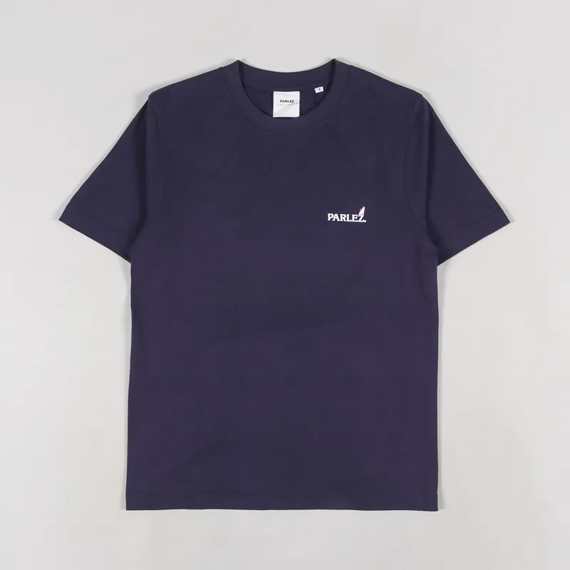 Parlez Sabre T Shirt Navy-1