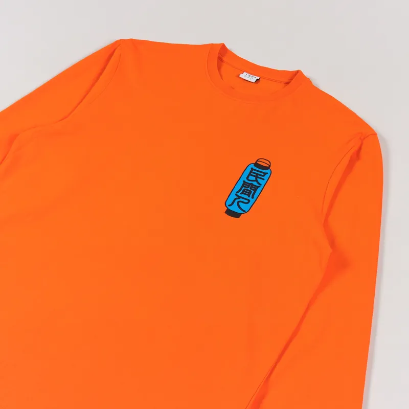 Civilist Samurai Long Sleeve T Shirt Orange-3