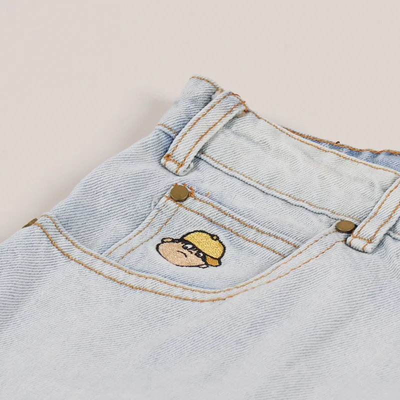 Butter Goods Santosuosso Denim Jeans Light Blue-8