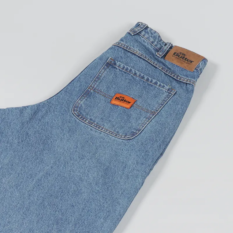 Butter Goods Santosuosso Denim Jeans Washed Indigo-5