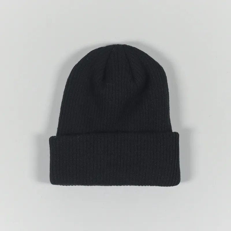 Ostrya Script Recycled Cashmere Beanie Black-1