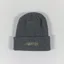 Ostrya Script Recycled Cashmere Beanie Grey