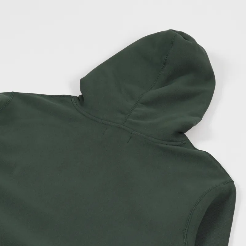 Know Wave Screenprinted Wavelength Pullover Hoodie Olive-3