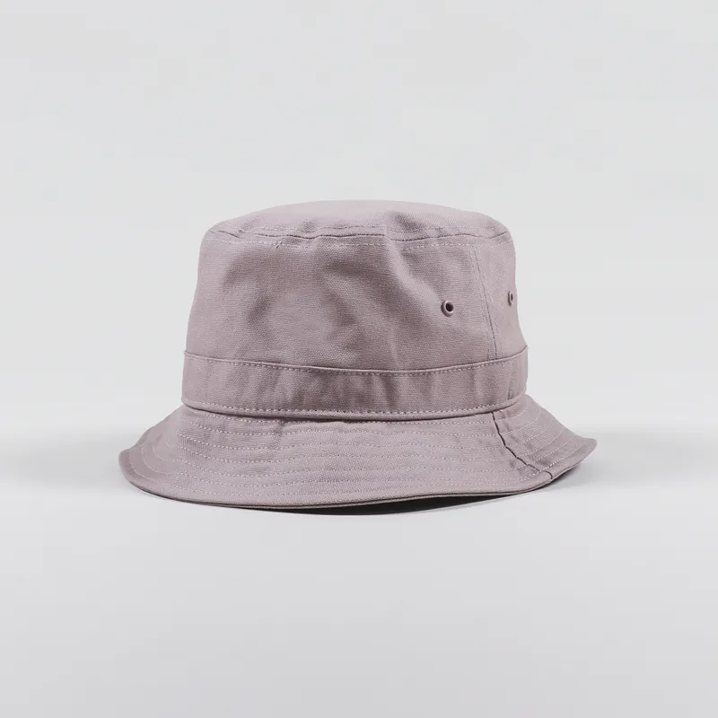 Carhartt WIP Script Bucket Hat Earthy Pink Black-1