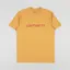 Carhartt WIP Script T Shirt Pale Orange Elba