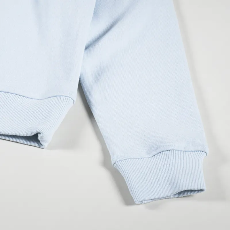 Deus Ex Machina Womens Screw Loose Crew Illusion Blue-3