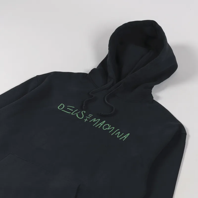 Deus Ex Machina Screw Loose Hoodie Phantom Black-2