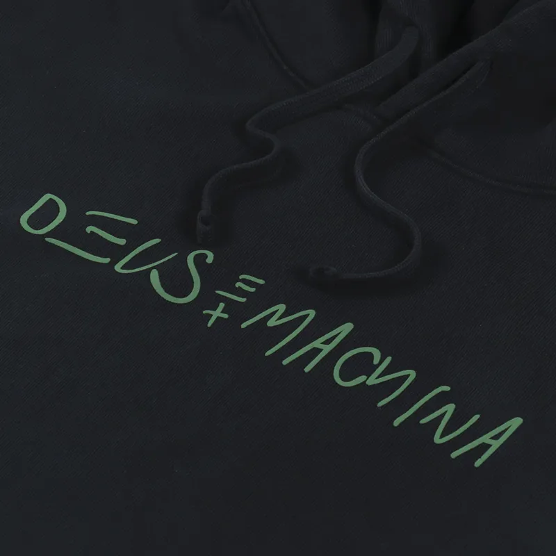 Deus Ex Machina Screw Loose Hoodie Phantom Black-5
