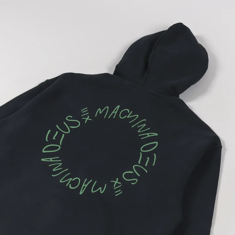 Deus Ex Machina Screw Loose Hoodie Phantom Black-3