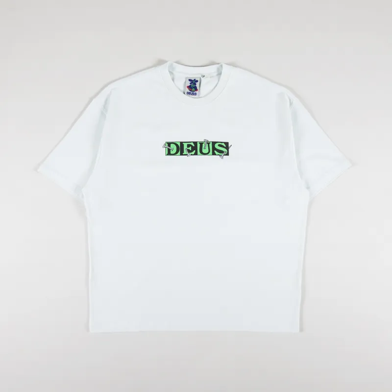 Deus Ex Machina Screw Loose T Shirt Illusion Blue-1