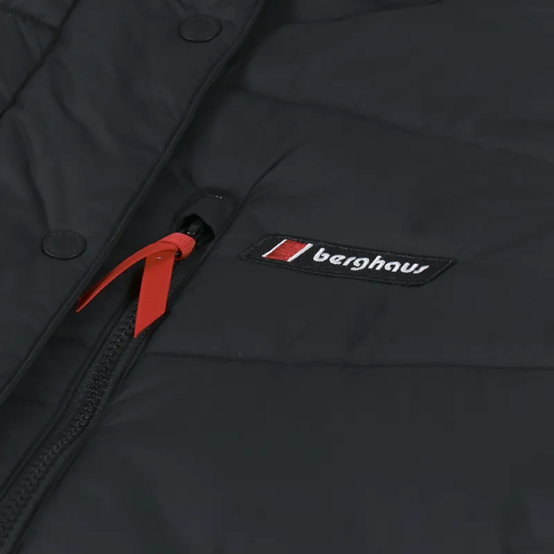Berghaus Selapass Insulated Half Zip Jacket Black Grey-2