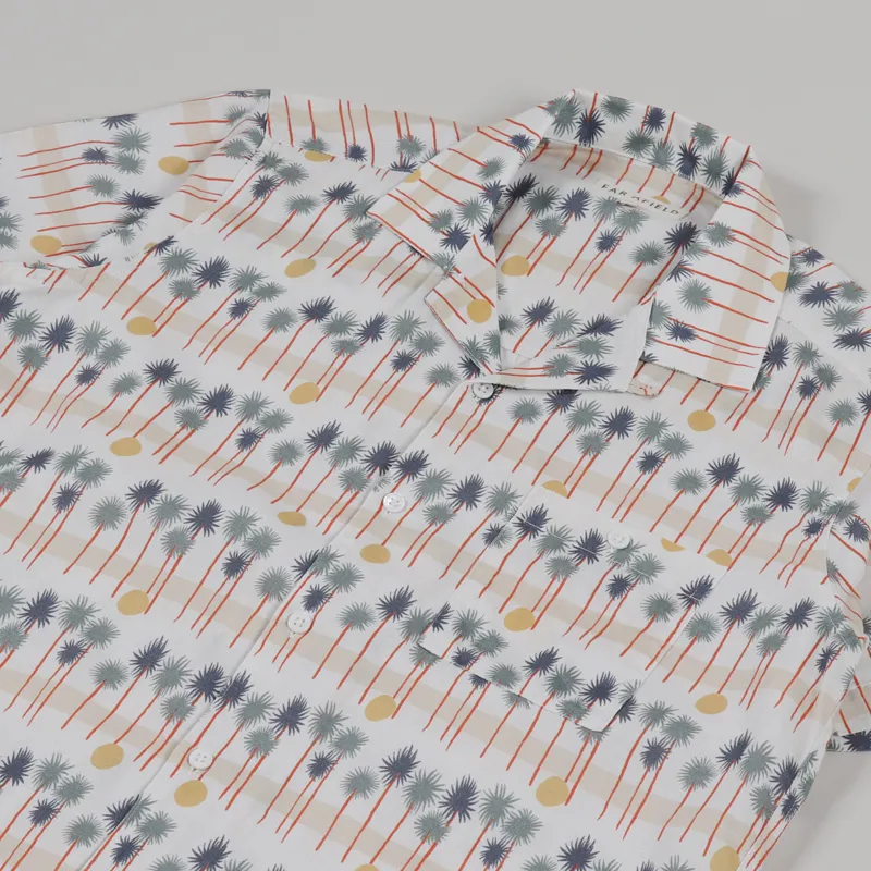 Far Afield Selleck Shirt Palm Stripe-1