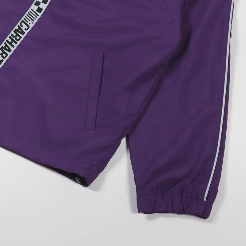 Carhartt WIP Senna Wind Breaker Jacket Royal Violet Reflective-6