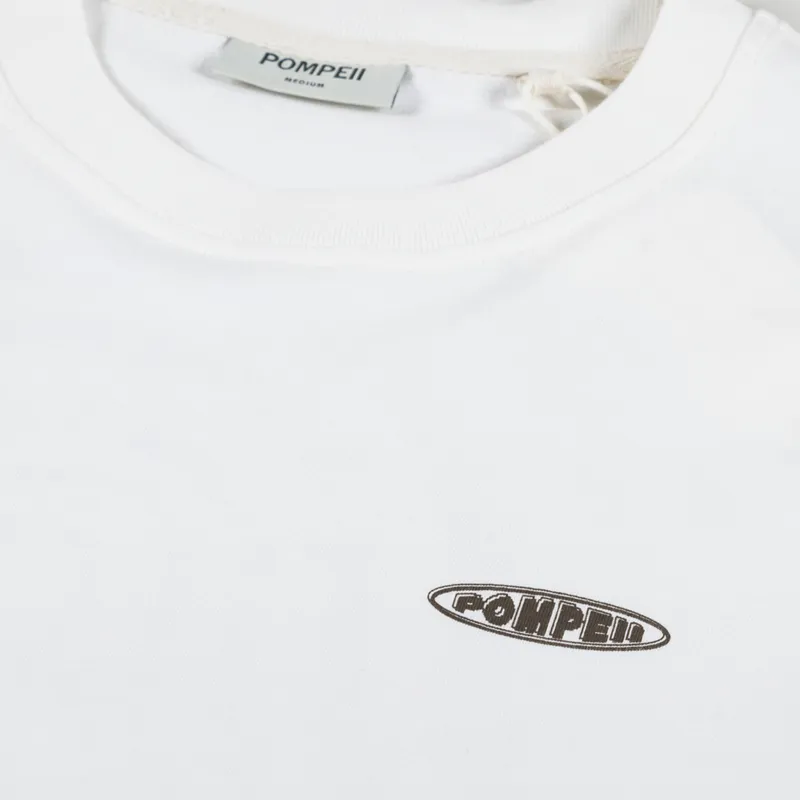 Pompeii Sense Of Belonging T Shirt White-3