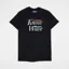 Know Wave Serif T Shirt Black