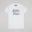 Know Wave Serif T Shirt White