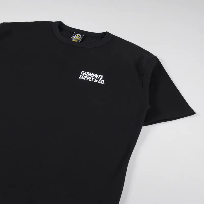 FrizmWORKS Service Label T Shirt Black-3