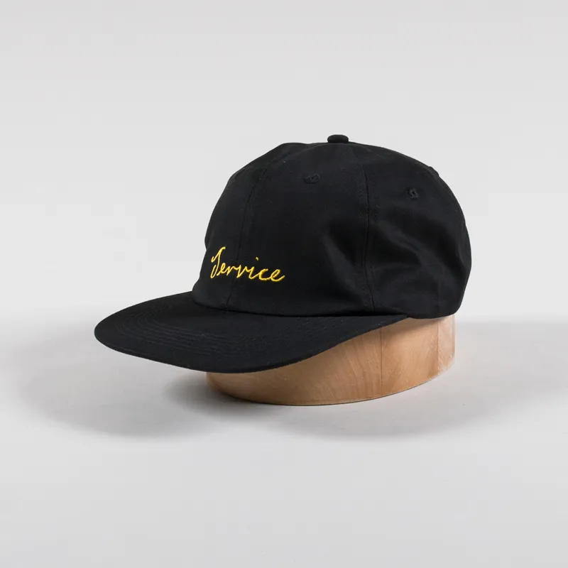 Service Works Script Cap Black