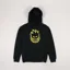Spitfire Bighead Hoodie Black Yellow