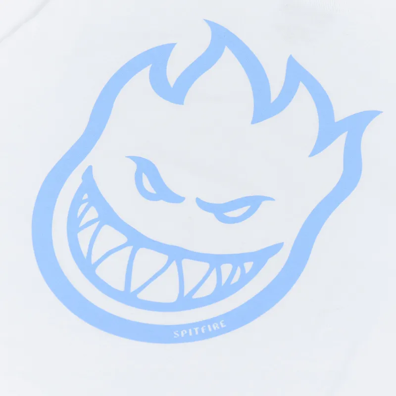 Spitfire Bighead T Shirt White Light Blue-1