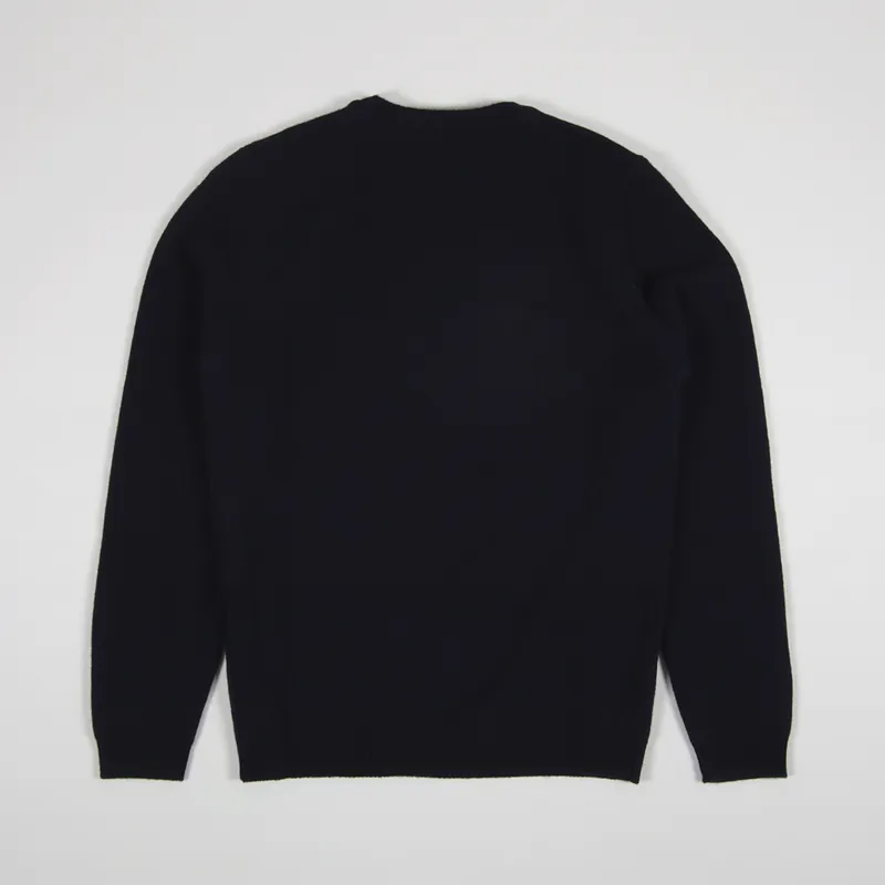 Norse Projects Sigfred Lambswool Sweater Dark Navy-1