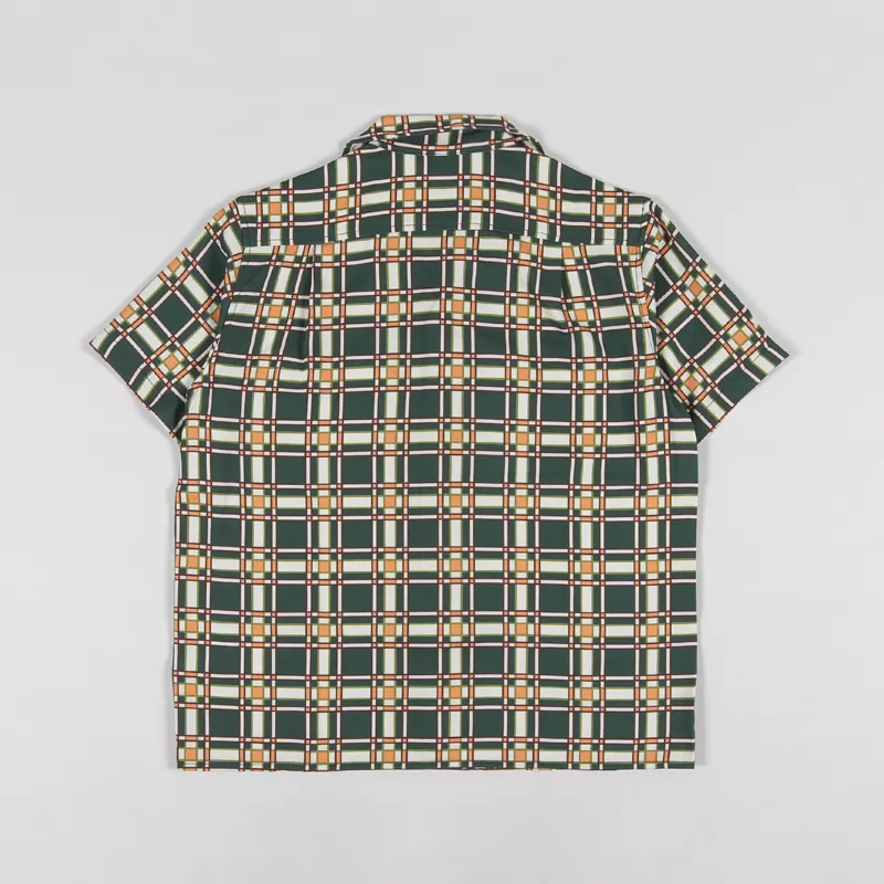 Deus Ex Machina Segauro Check Shirt Green Combo-1