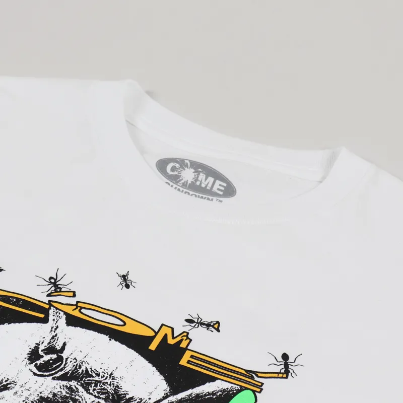 Come Sundown Shadows T Shirt White-5
