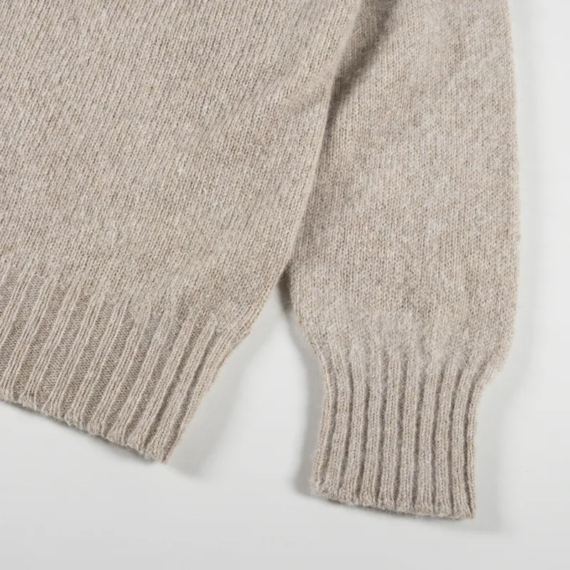 Howlin' Shaggy Bear Cardigan Biscuit-3