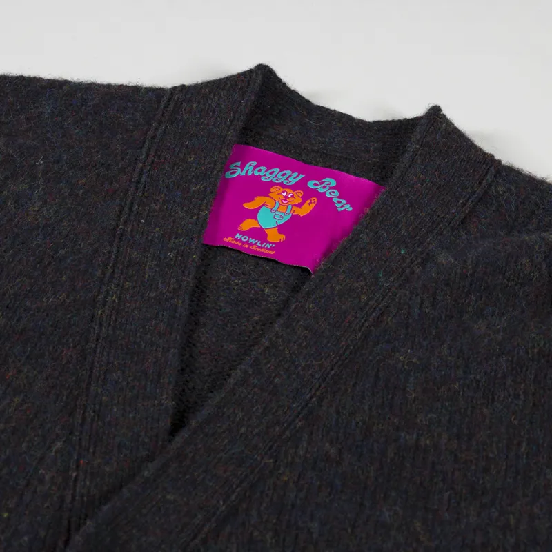 Howlin' Shaggy Bear Cardigan Wolf-2
