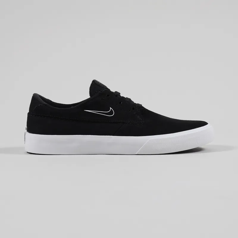 Nike SB Shane Shoes Black White-3
