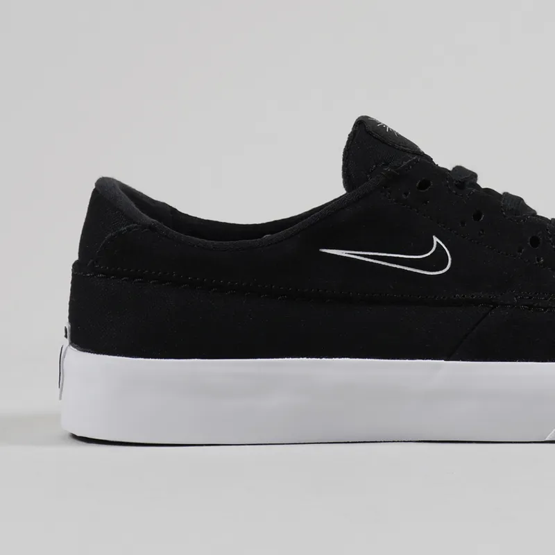 Nike SB Shane Shoes Black White-4
