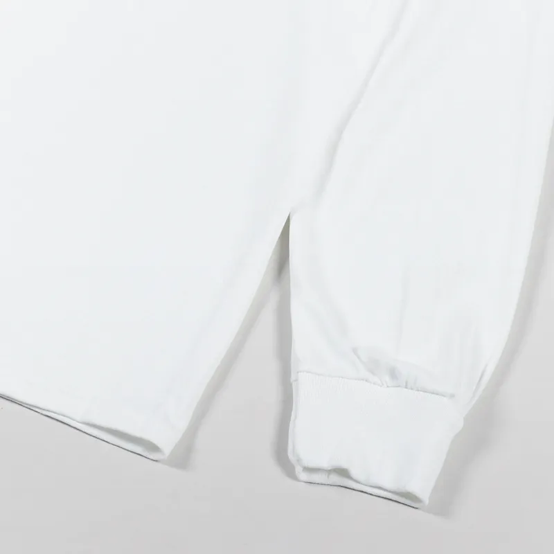 Hockey Shatter Long Sleeve T Shirt White-5