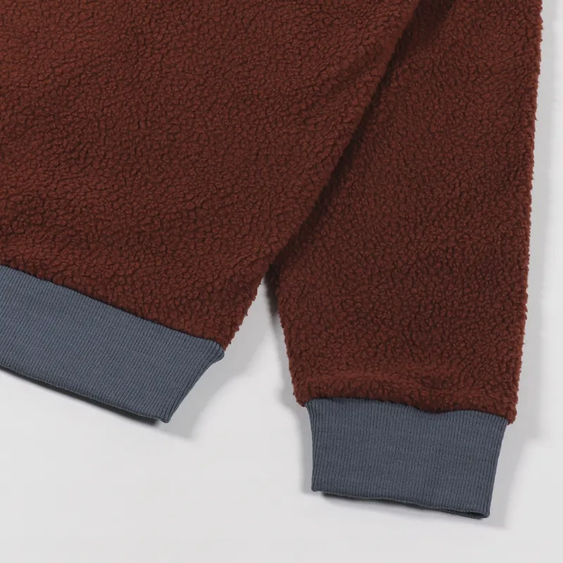 Patagonia Shearling Jacket Fox Red-8