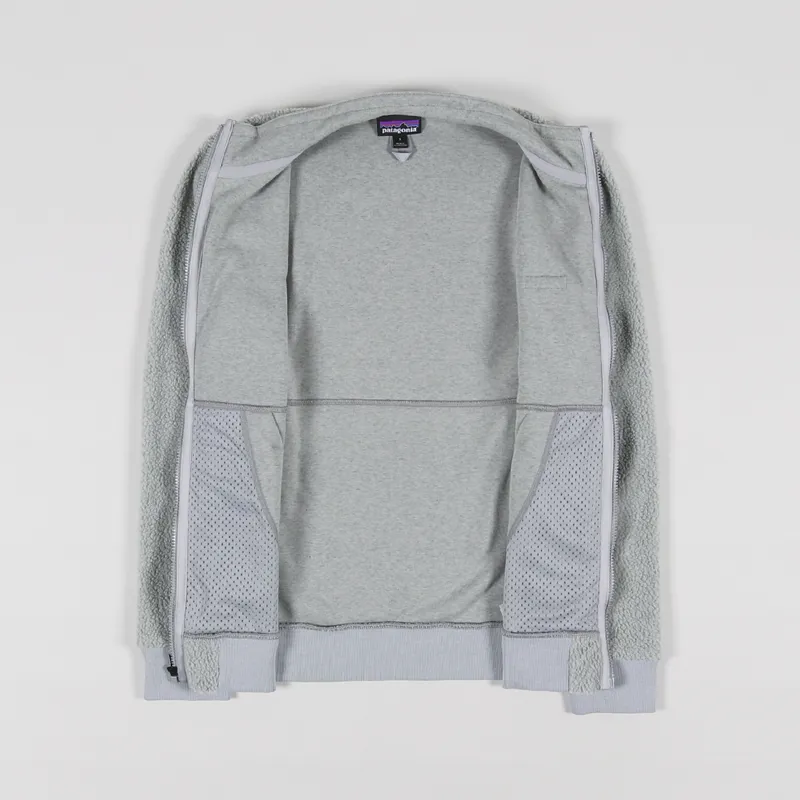 Patagonia Shearling Jacket Salt Grey-1