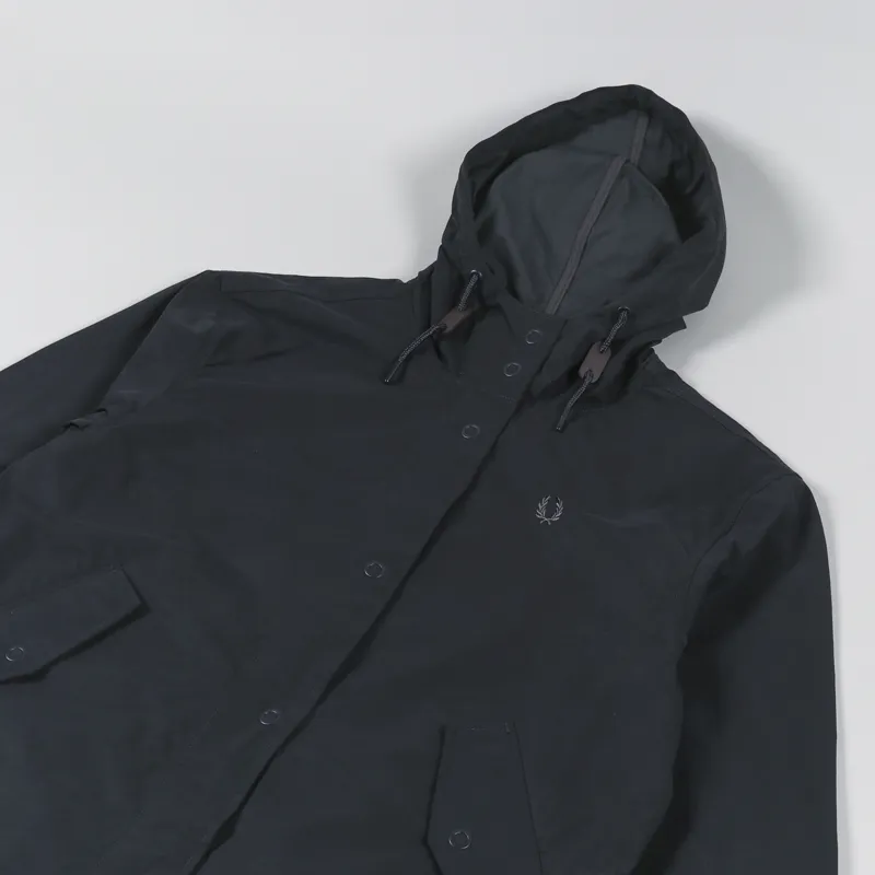 Fred Perry Womens Shell Parka Navy-6