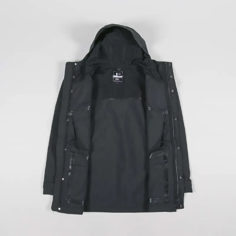 Edwin Shelter Jacket Black-2