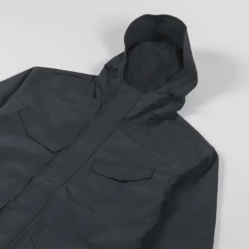 Edwin Shelter Jacket Black-3