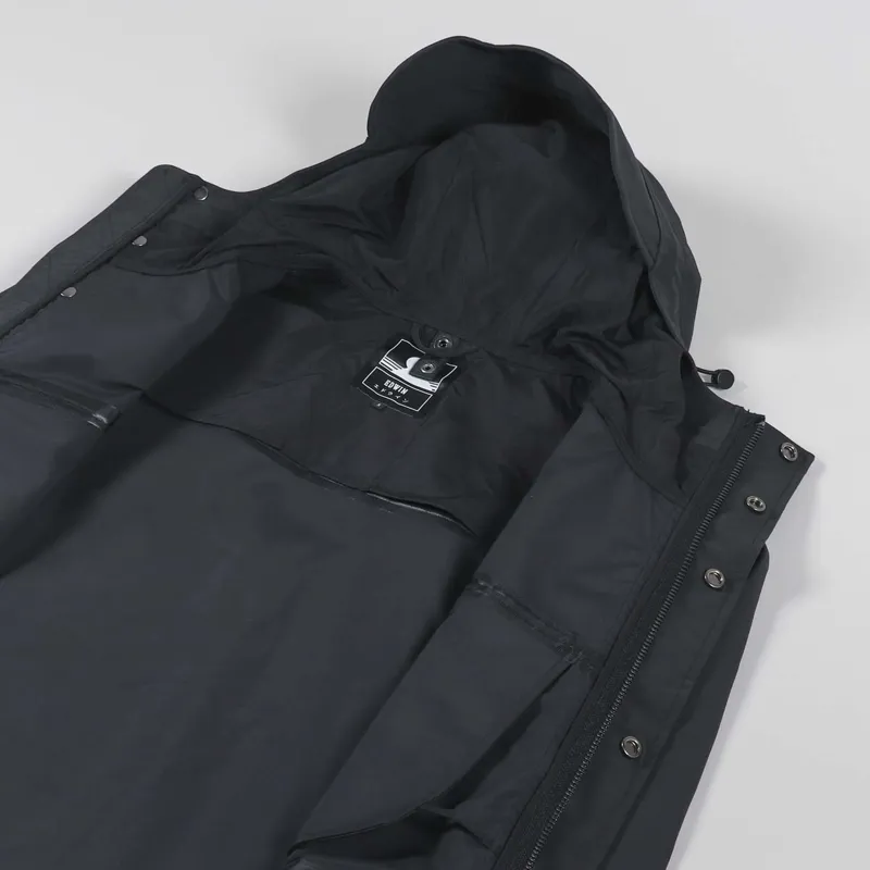 Edwin Shelter Jacket Black-4