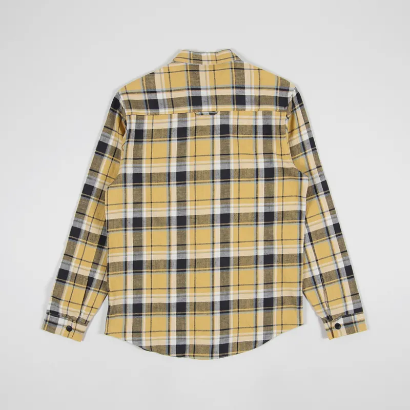 Folk Shirt Jacket Gold Multicheck-1